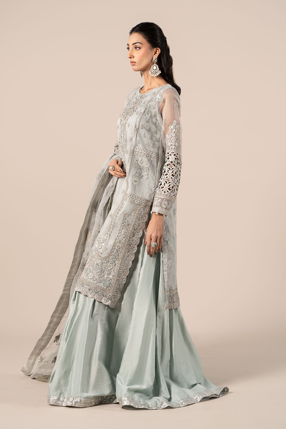 Maria B | Formal Wears | SF-EF25-24 by Maria B - Designer Dress - Type: Ladies Clothes - Available at Libayah - 100% Original