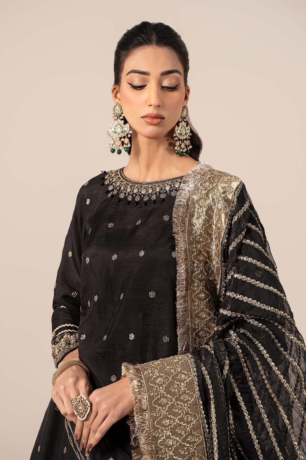 Maria B | Formal Wears | SF-EF25-25 by Maria B - Designer Dress - Type: Ladies Clothes - Available at Libayah - 100% Original