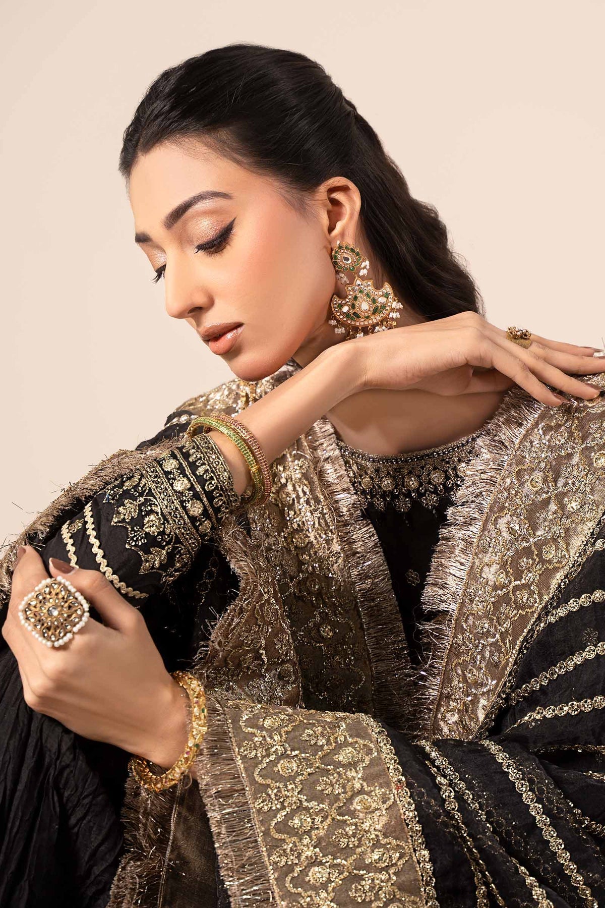 Maria B | Formal Wears | SF-EF25-25 by Maria B - Designer Dress - Type: Ladies Clothes - Available at Libayah - 100% Original