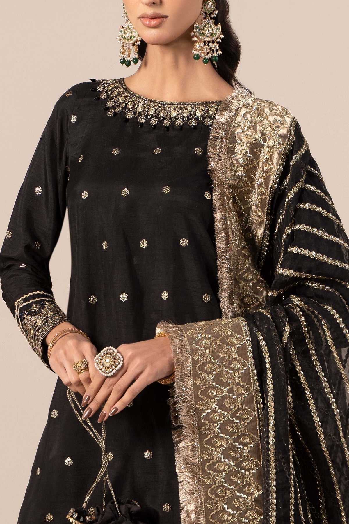 Maria B | Formal Wears | SF-EF25-25 by Maria B - Designer Dress - Type: Ladies Clothes - Available at Libayah - 100% Original