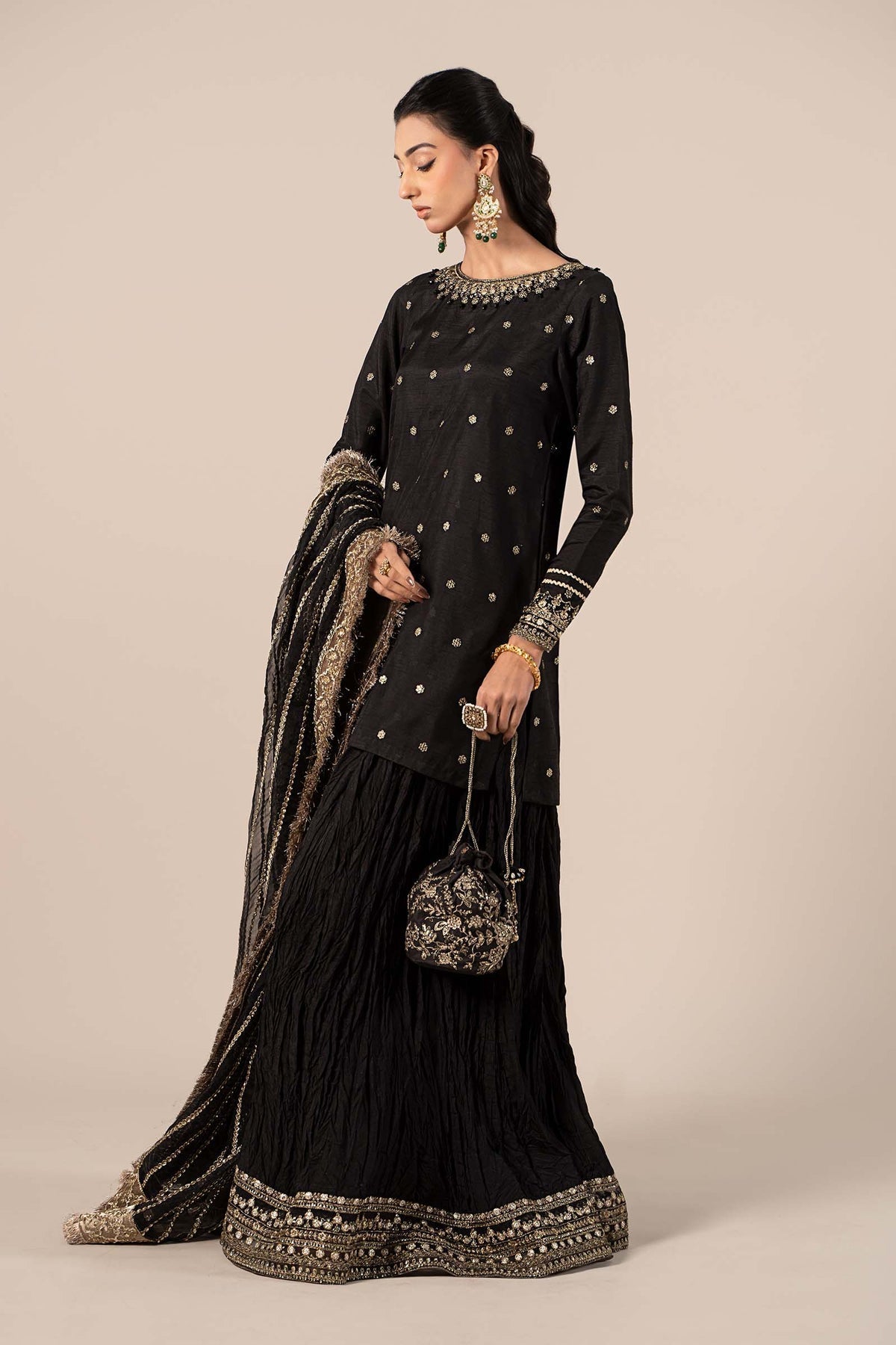 Maria B | Formal Wears | SF-EF25-25 by Maria B - Designer Dress - Type: Ladies Clothes - Available at Libayah - 100% Original