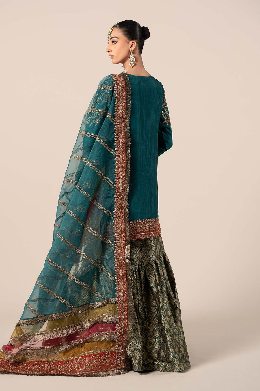 Maria B | Formal Wears | SF-W24-25 by Maria B - Designer Dress - Type: Ladies Clothes - Available at Libayah - 100% Original