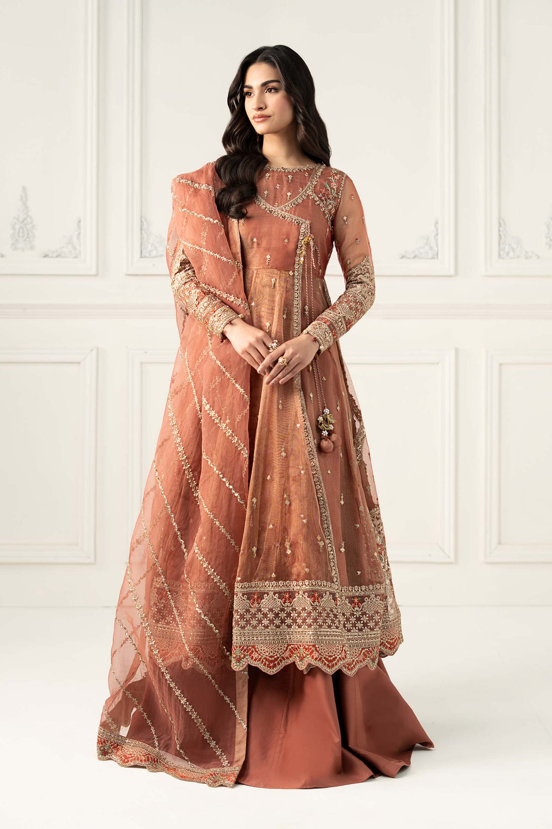 Maria B | Formal Wears | SF-EF25-30 by Maria B - Designer Dress - Type: Ladies Clothes - Available at Libayah - 100% Original