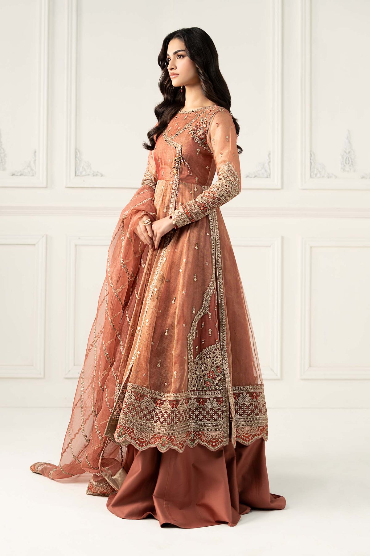 Maria B | Formal Wears | SF-EF25-30 by Maria B - Designer Dress - Type: Ladies Clothes - Available at Libayah - 100% Original