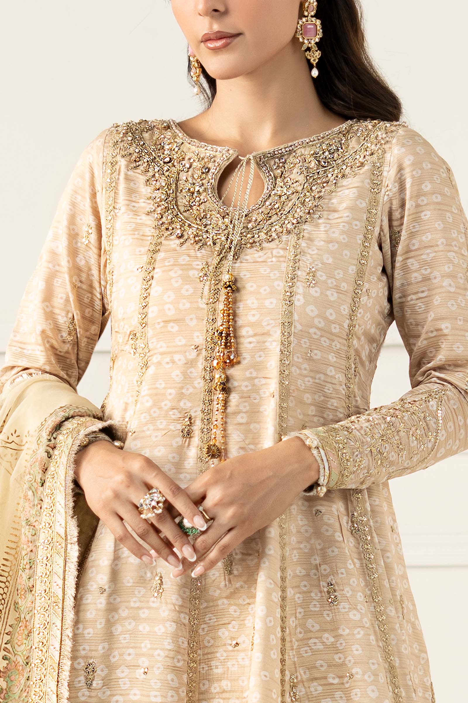 Maria B | Formal Wears | SF-EF25-32 by Maria B - Designer Dress - Type: Ladies Clothes - Available at Libayah - 100% Original