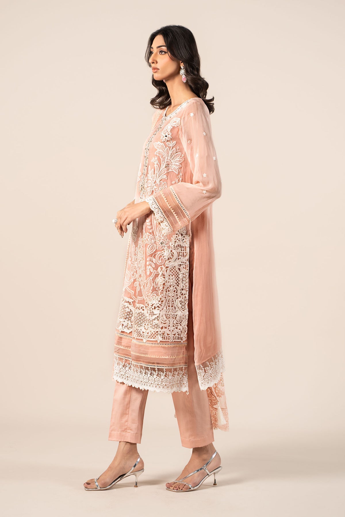 Maria B | Formal Wears | SF-EF25-34 by Maria B - Designer Dress - Type: Ladies Clothes - Available at Libayah - 100% Original