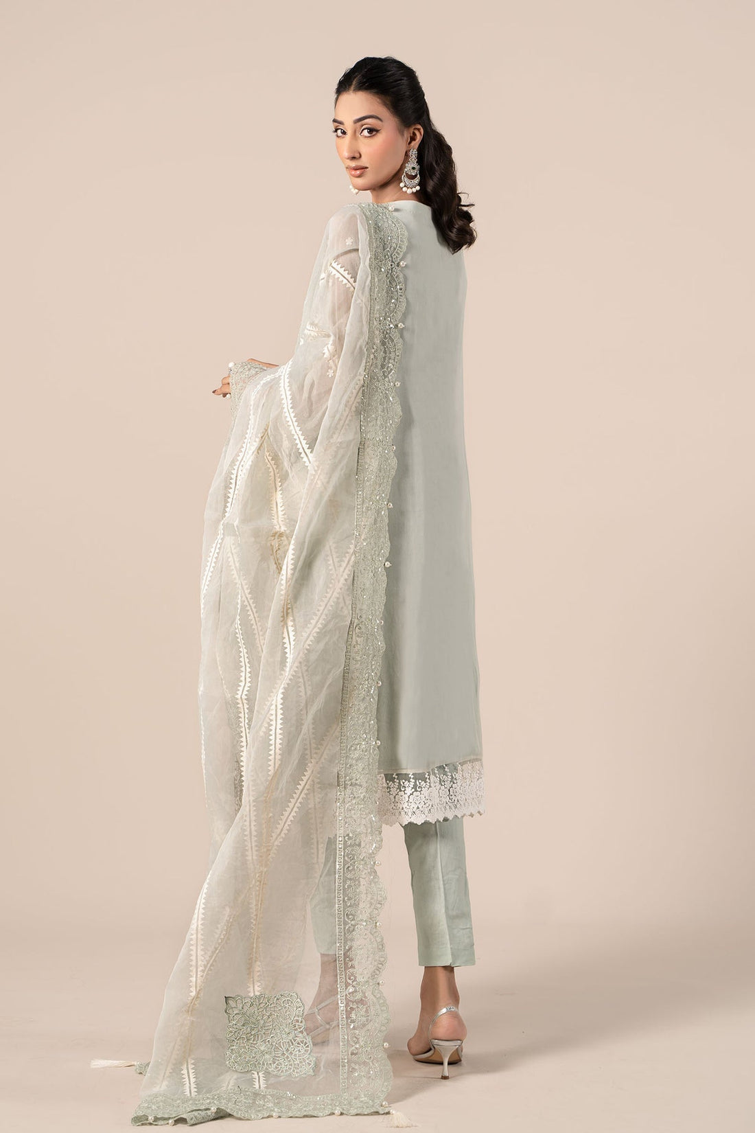 Maria B | Formal Wears | SF-EF25-34 by Maria B - Designer Dress - Type: Ladies Clothes - Available at Libayah - 100% Original