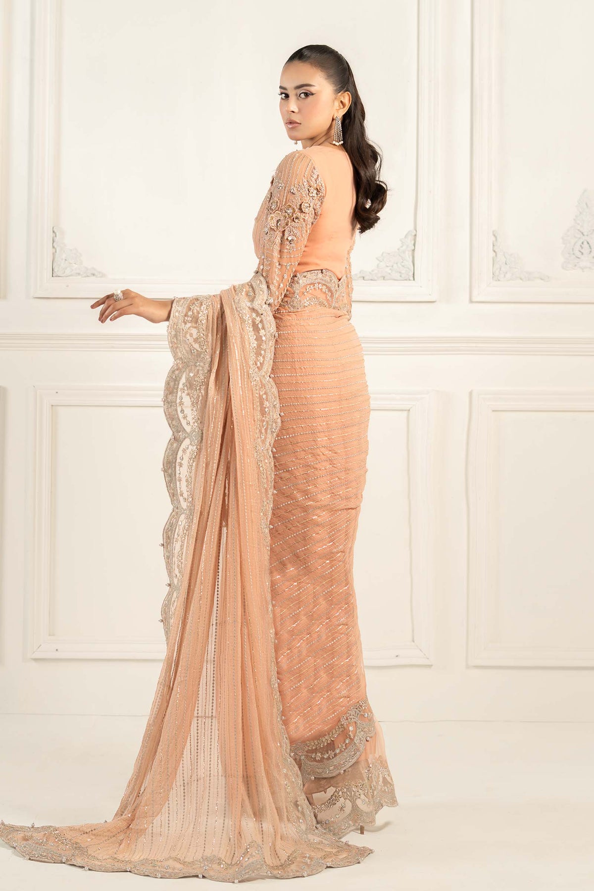 Maria B | Formal Wears | SF-EF25-38 by Maria B - Designer Dress - Type: Ladies Clothes - Available at Libayah - 100% Original