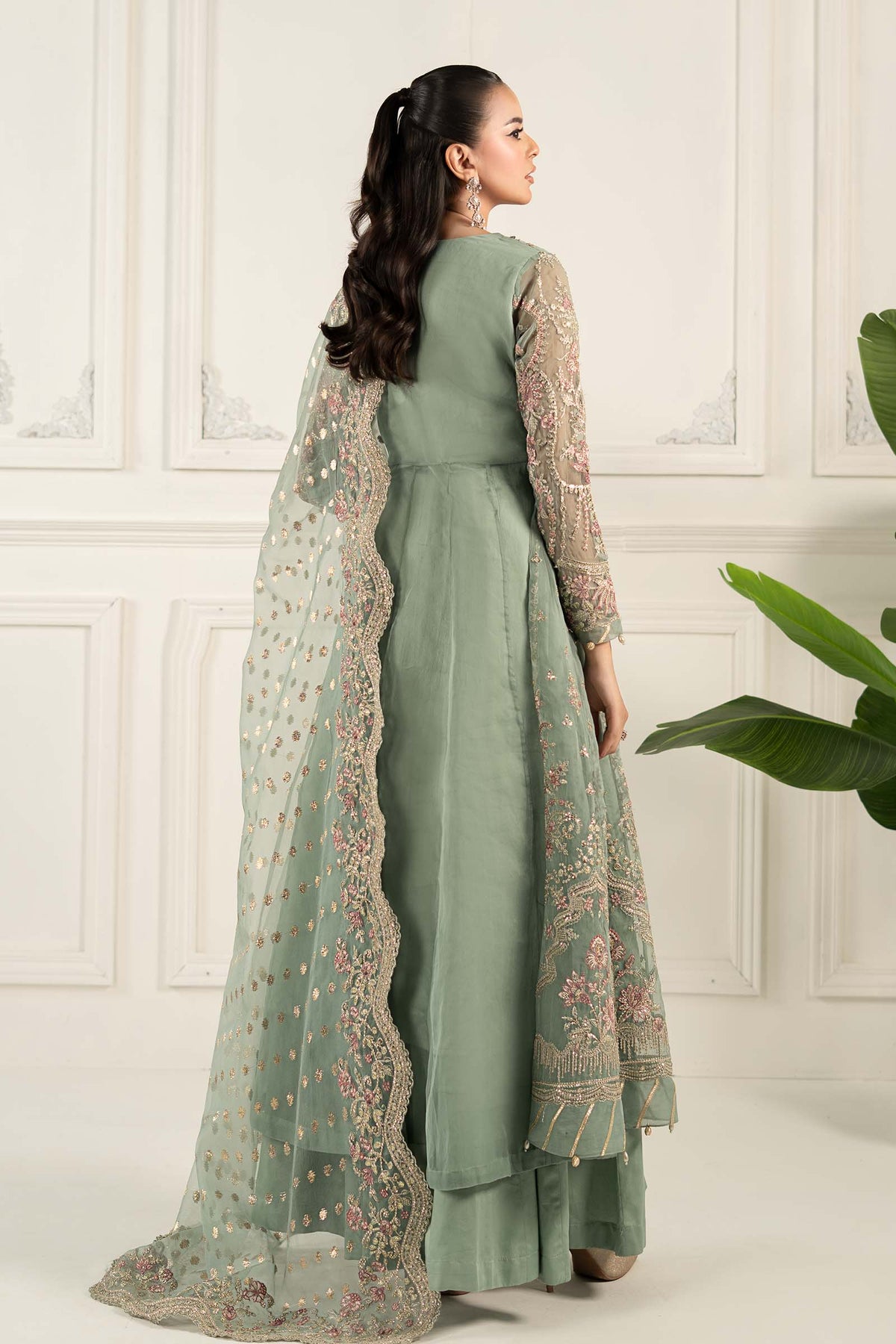 Maria B | Formal Wears | SF-EF25-40 by Maria B - Designer Dress - Type: Ladies Clothes - Available at Libayah - 100% Original