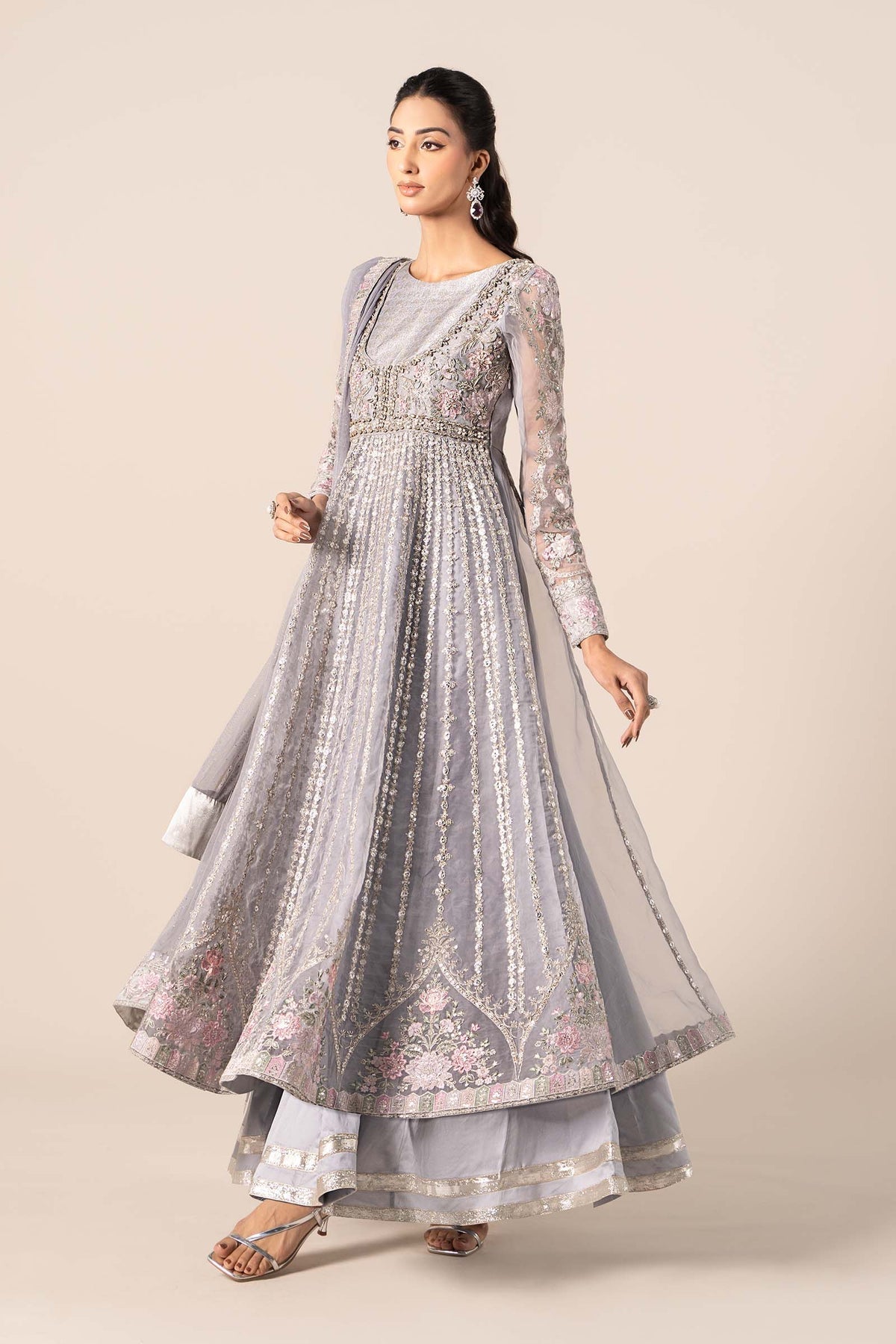 Maria B | Formal Wears | SF-EF25-43 by Maria B - Designer Dress - Type: Ladies Clothes - Available at Libayah - 100% Original