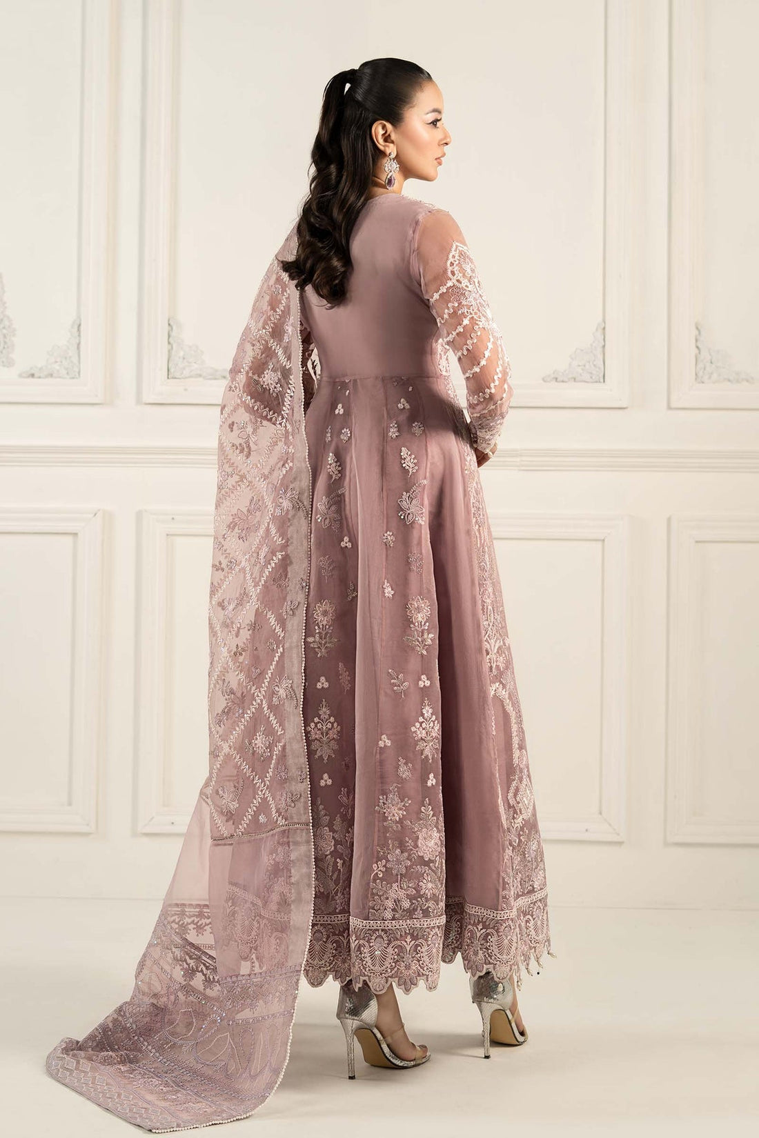 Maria B | Formal Wears | SF-EF25-44 by Maria B - Designer Dress - Type: Ladies Clothes - Available at Libayah - 100% Original