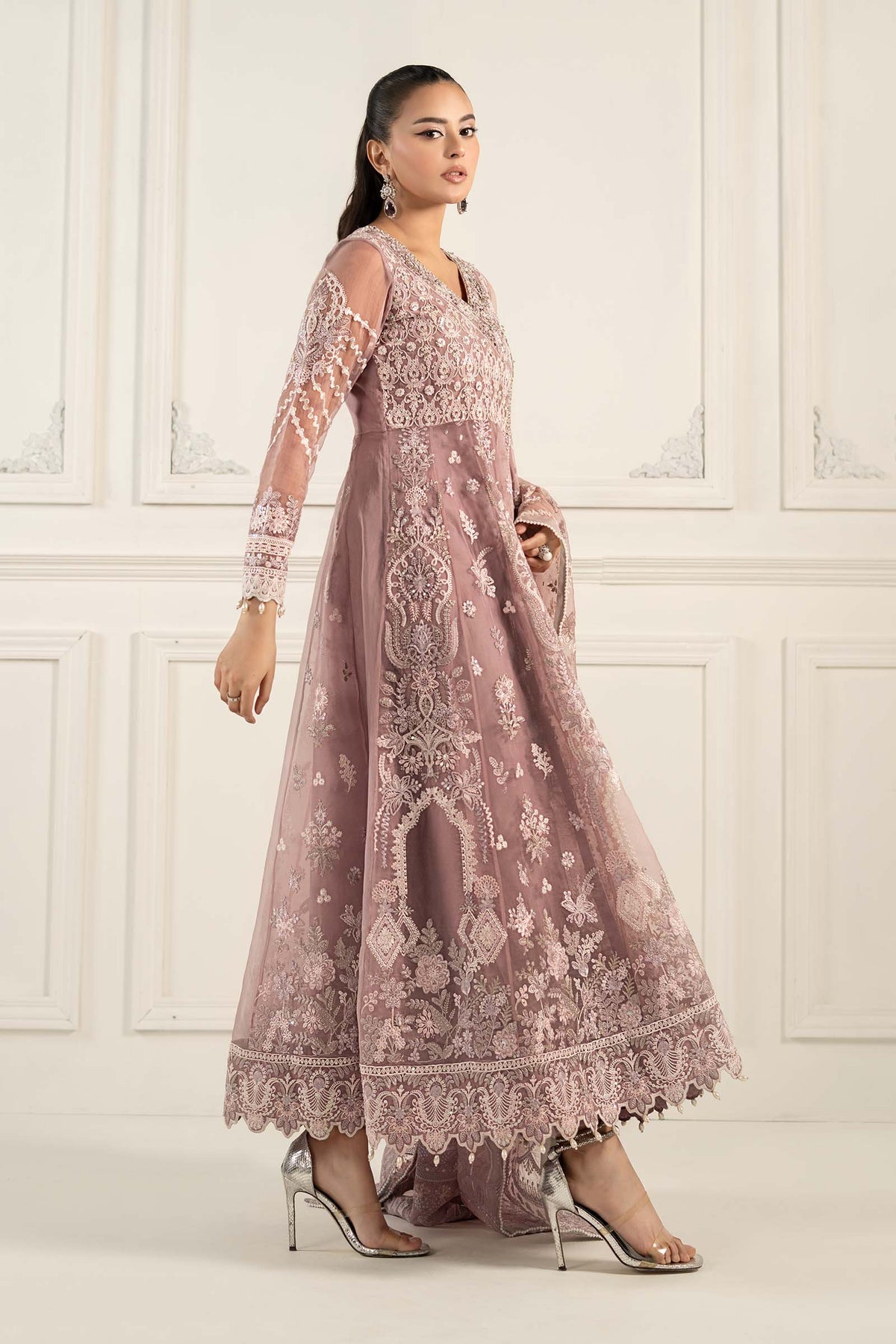 Maria B | Formal Wears | SF-EF25-44 by Maria B - Designer Dress - Type: Ladies Clothes - Available at Libayah - 100% Original