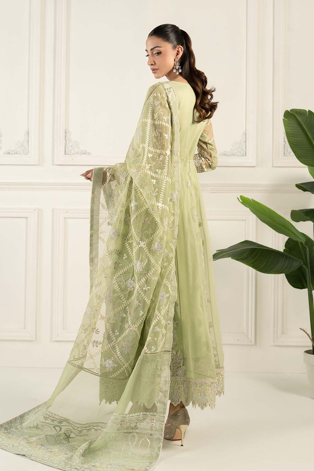 Maria B | Formal Wears | SF-EF25-44 by Maria B - Designer Dress - Type: Ladies Clothes - Available at Libayah - 100% Original