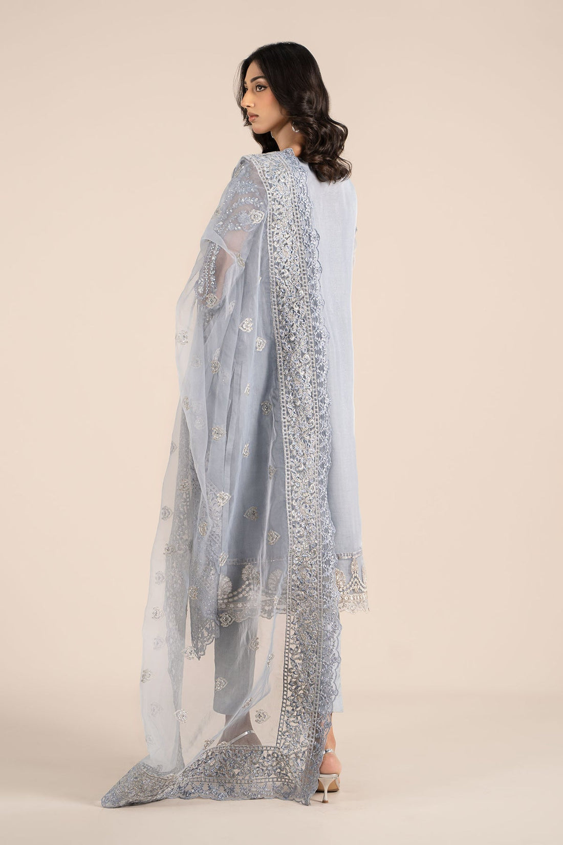Maria B | Formal Wears | SF-EF25-51 by Maria B - Designer Dress - Type: Ladies Clothes - Available at Libayah - 100% Original