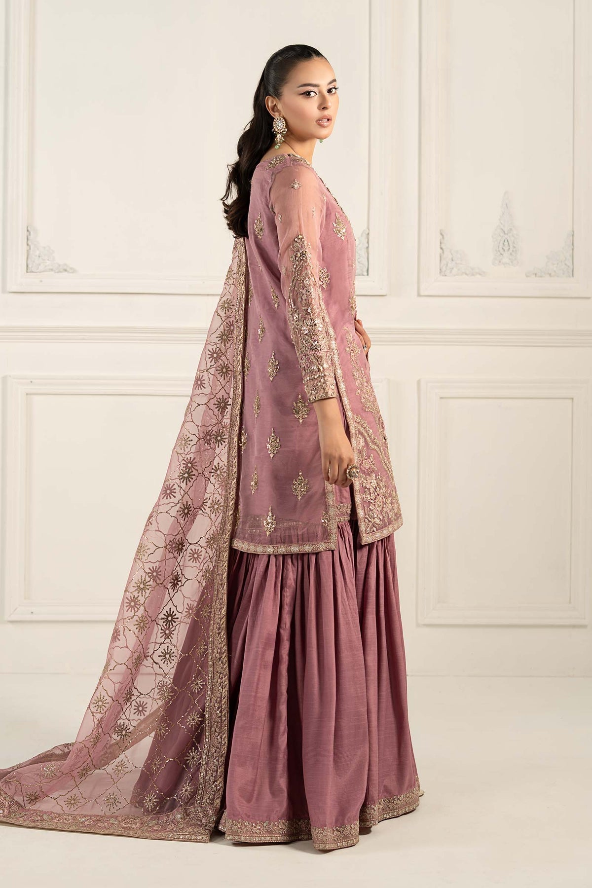 Maria B | Formal Wears | SF-EF25-53 by Maria B - Designer Dress - Type: Ladies Clothes - Available at Libayah - 100% Original