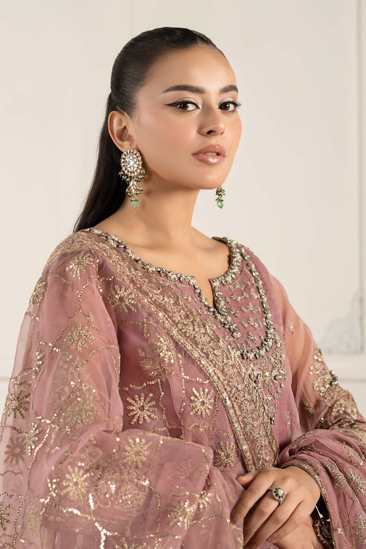 Maria B | Formal Wears | SF-EF25-53 by Maria B - Designer Dress - Type: Ladies Clothes - Available at Libayah - 100% Original