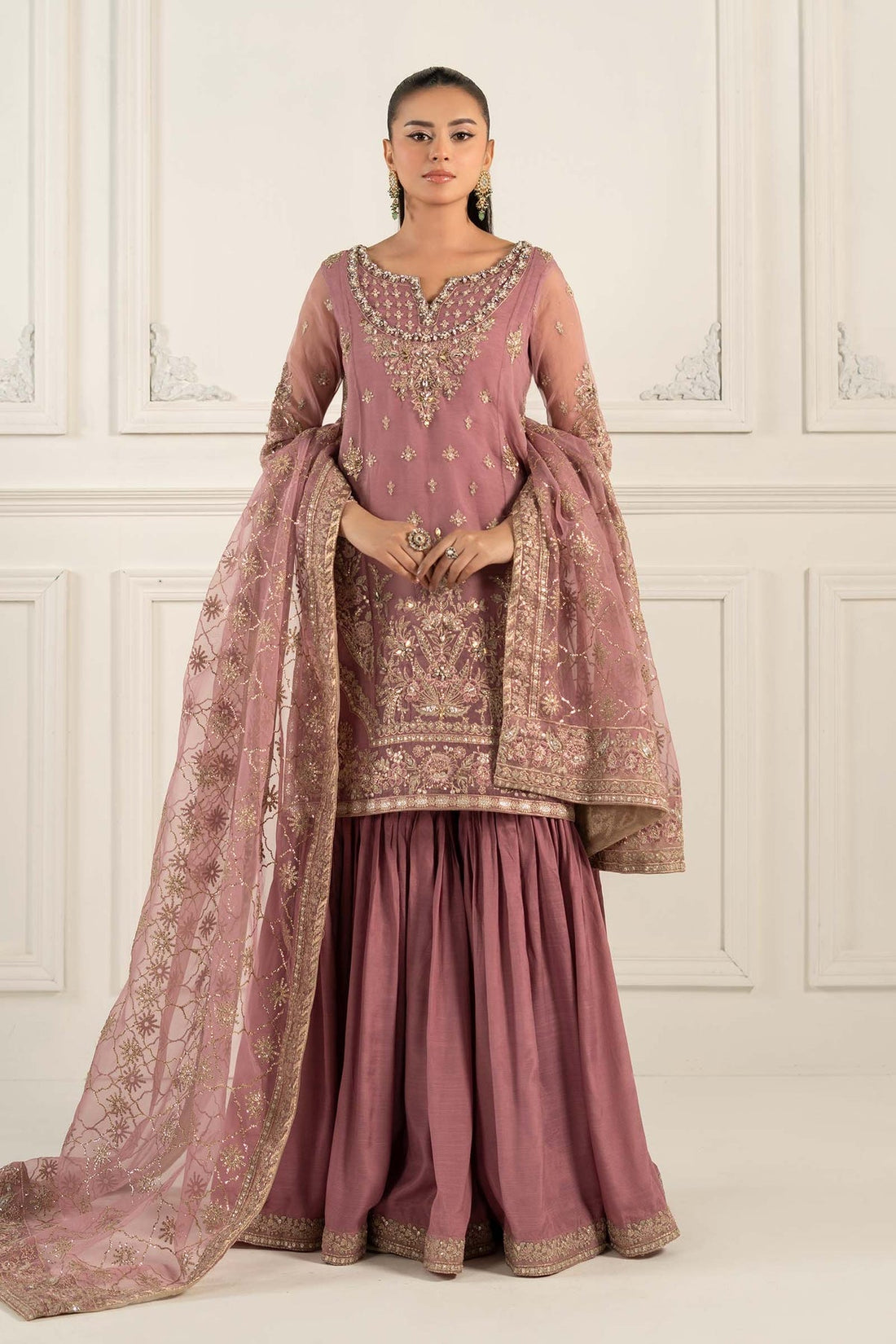 Maria B | Formal Wears | SF-EF25-53 by Maria B - Designer Dress - Type: Ladies Clothes - Available at Libayah - 100% Original