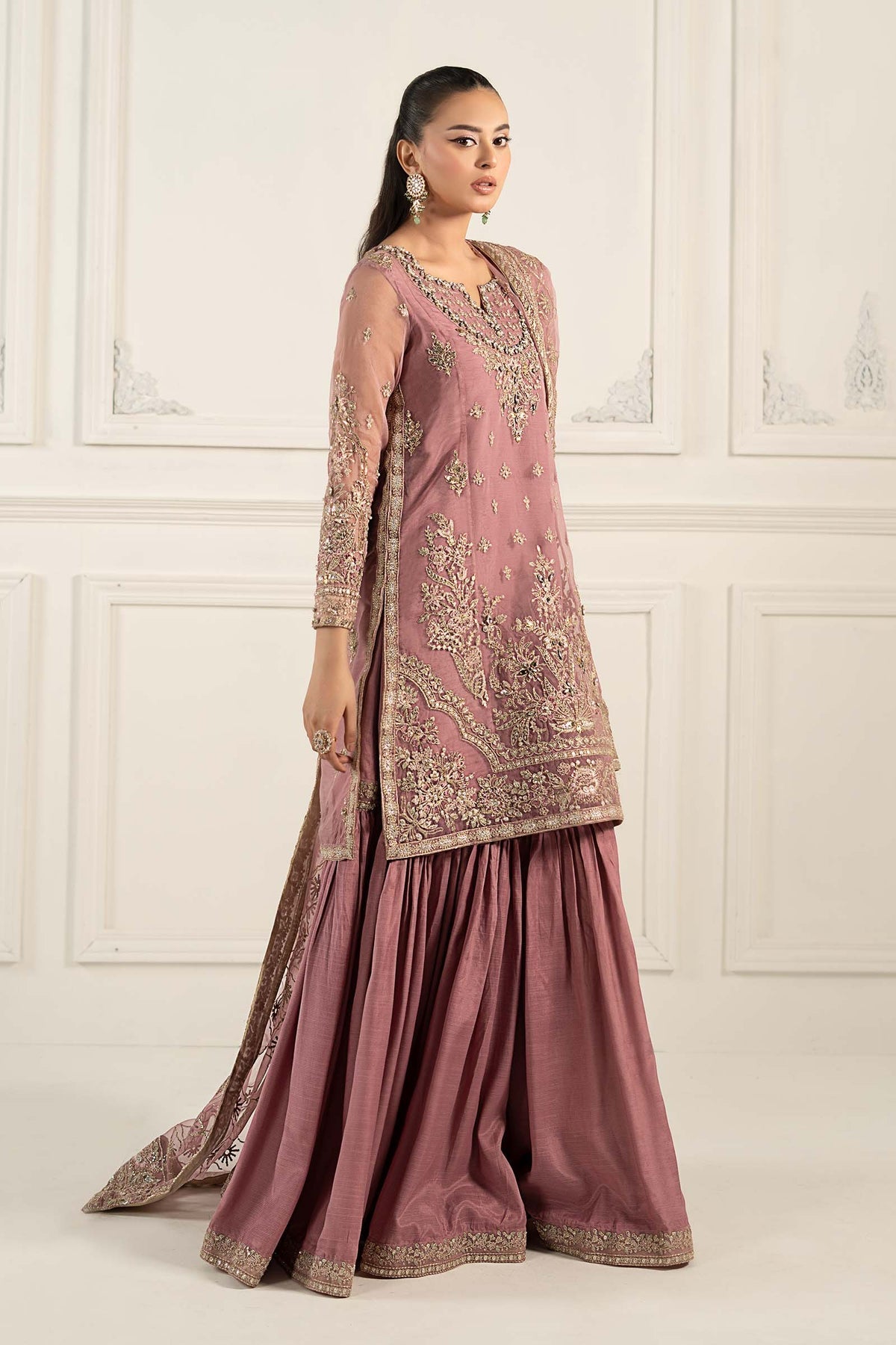 Maria B | Formal Wears | SF-EF25-53 by Maria B - Designer Dress - Type: Ladies Clothes - Available at Libayah - 100% Original