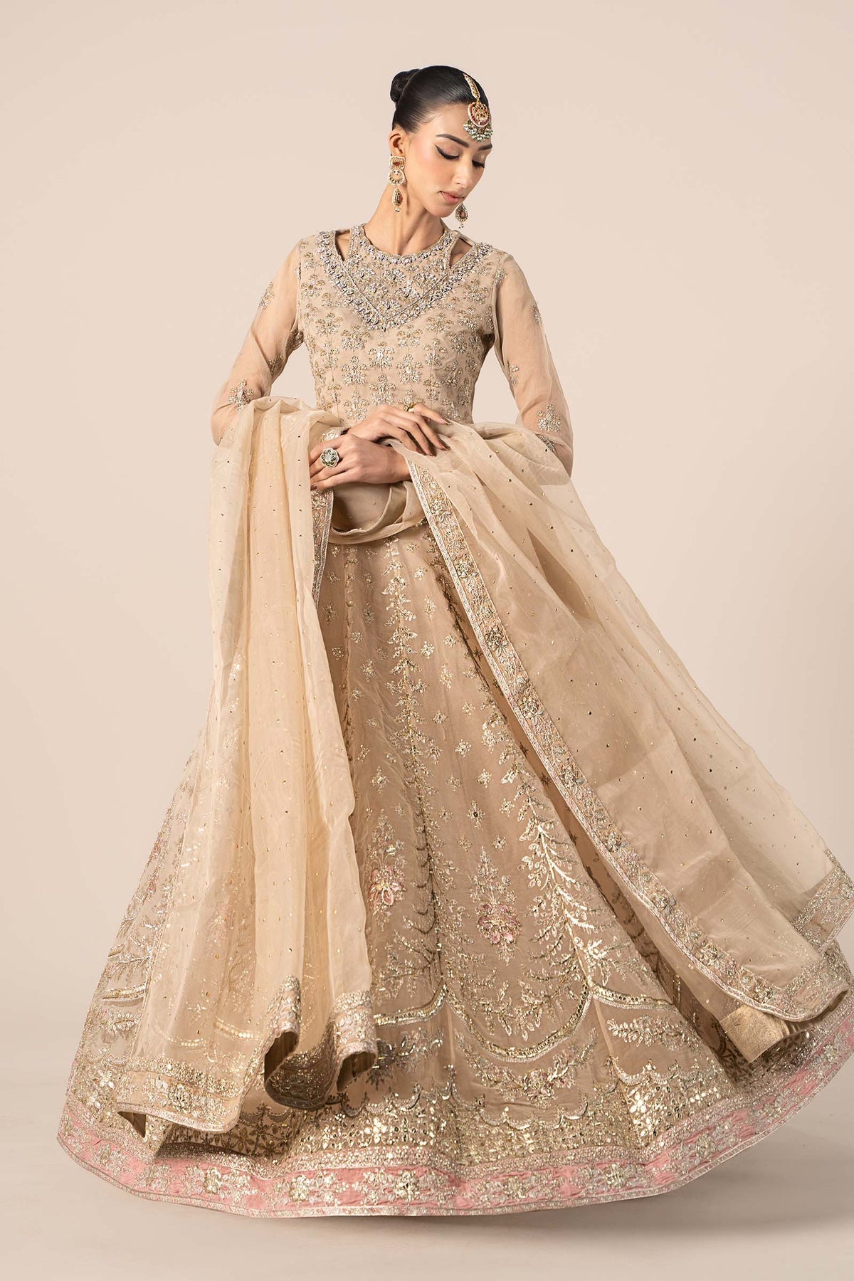 Maria B | Formal Wears | SF-EF25-55 by Maria B - Designer Dress - Type: Ladies Clothes - Available at Libayah - 100% Original