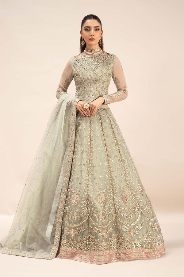 Maria B | Formal Wears | SF-EF25-55 by Maria B - Designer Dress - Type: Ladies Clothes - Available at Libayah - 100% Original