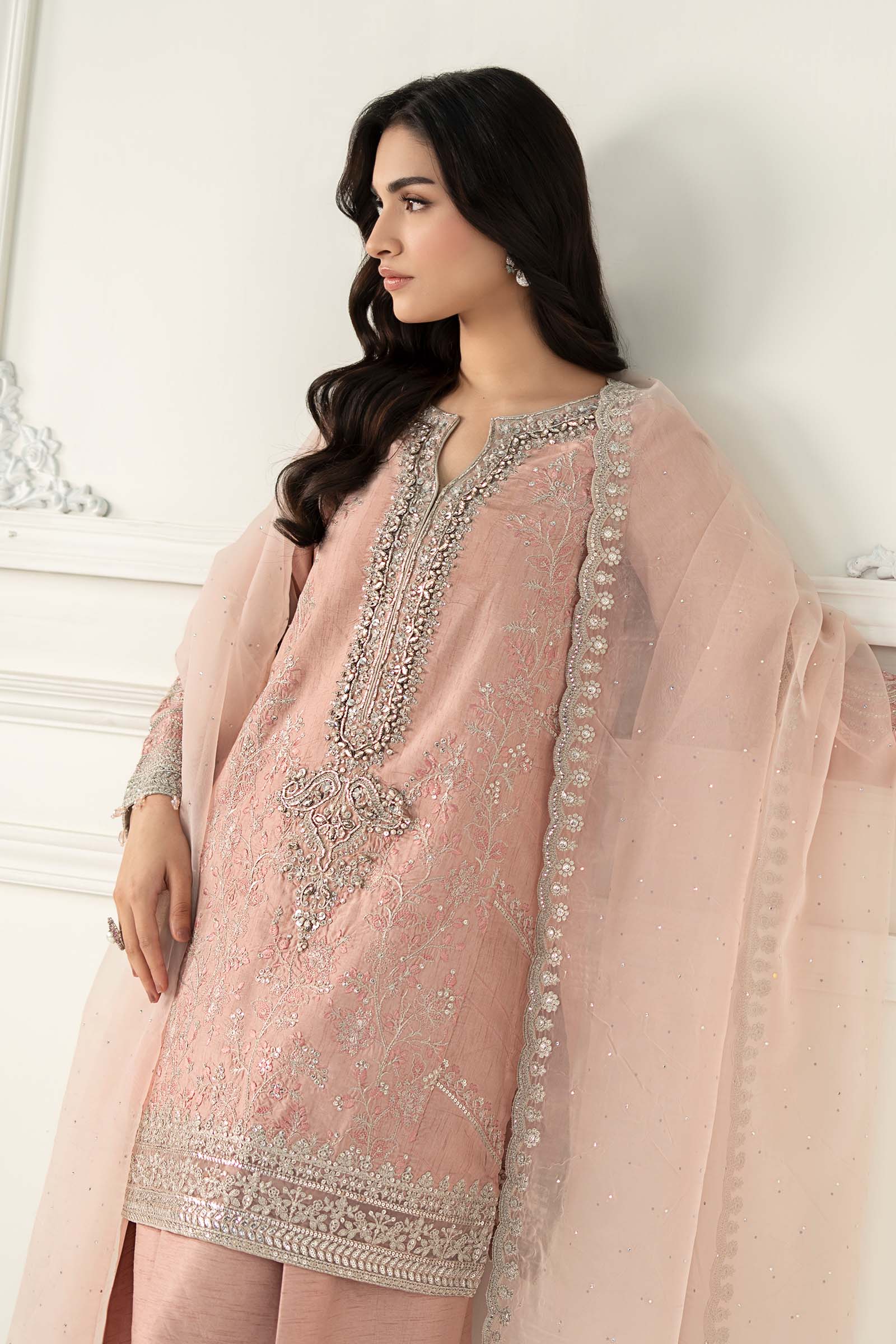 Maria B | Formal Wears | SF-EF25-62 by Maria B - Designer Dress  - Type : Ladies Clothes - Available at Libayah - 100% Original 