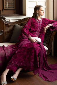 Maria B | Luxury Formals | SF-EF26-16-Magenta by Maria B - Designer Dress  - Type : Ladies Clothes - Available at Libayah - 100% Original 