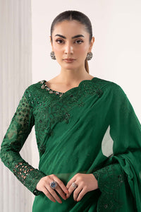 Maria B | Luxury Formals | SF-EF26-73-Green by Maria B - Designer Dress  - Type : Ladies Clothes - Available at Libayah - 100% Original 