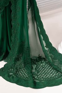 Maria B | Luxury Formals | SF-EF26-73-Green by Maria B - Designer Dress  - Type : Ladies Clothes - Available at Libayah - 100% Original 