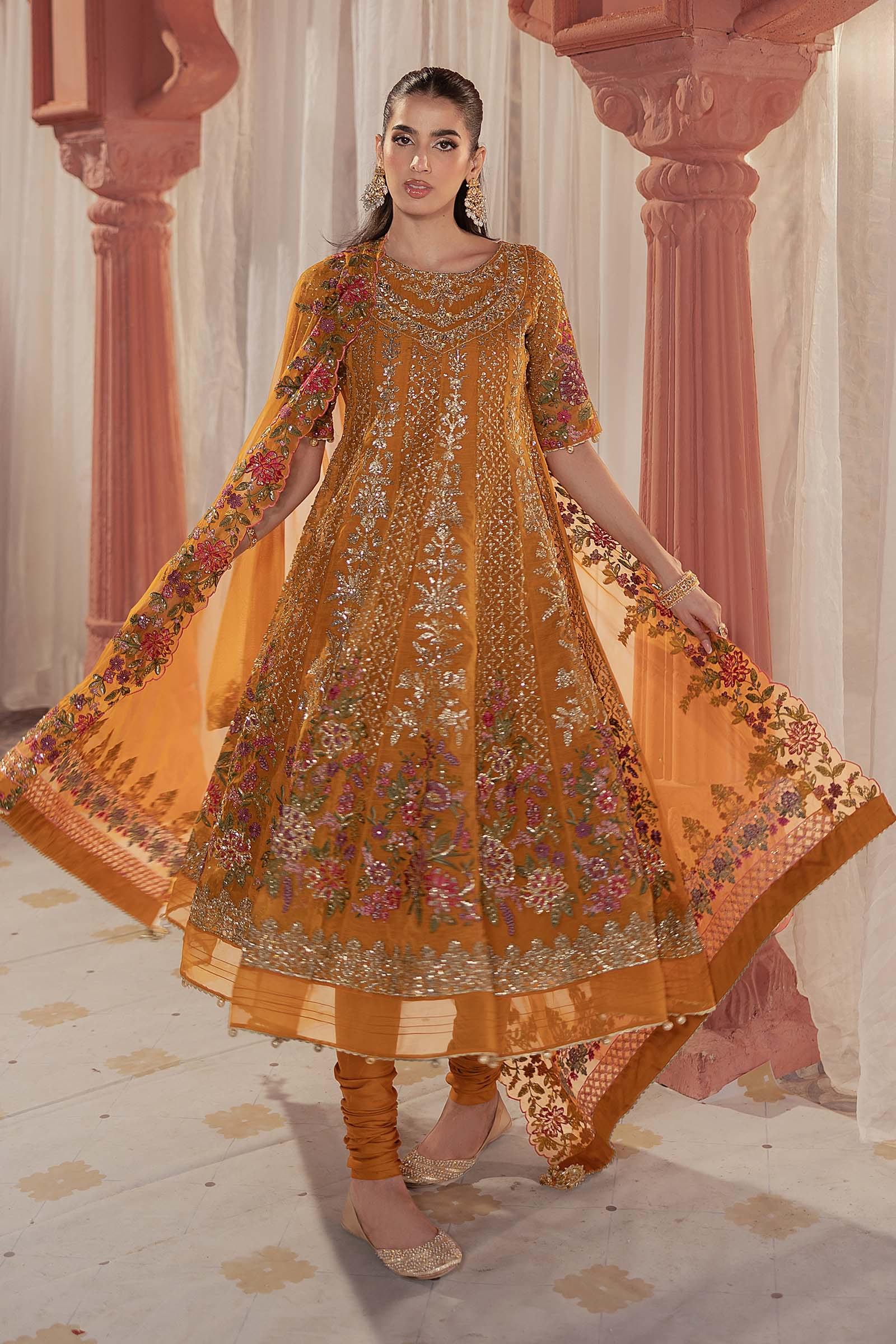 Maria B | Formal Wears | SF-EF25-42 by Maria B - Designer Dress - Type: Ladies Clothes - Available at Libayah - 100% Original