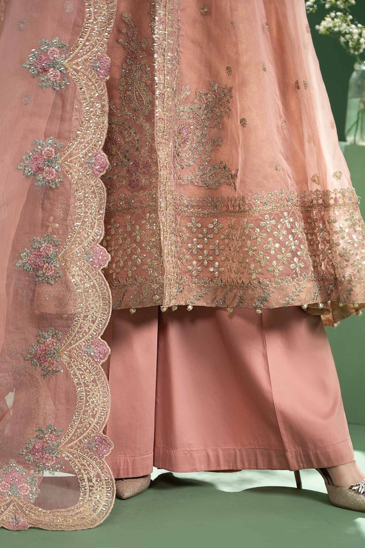 Maria b | Formal Wears | SF-W24-01 by Maria B - Designer Dress - Type: Formal - Available at Libayah - 100% Original