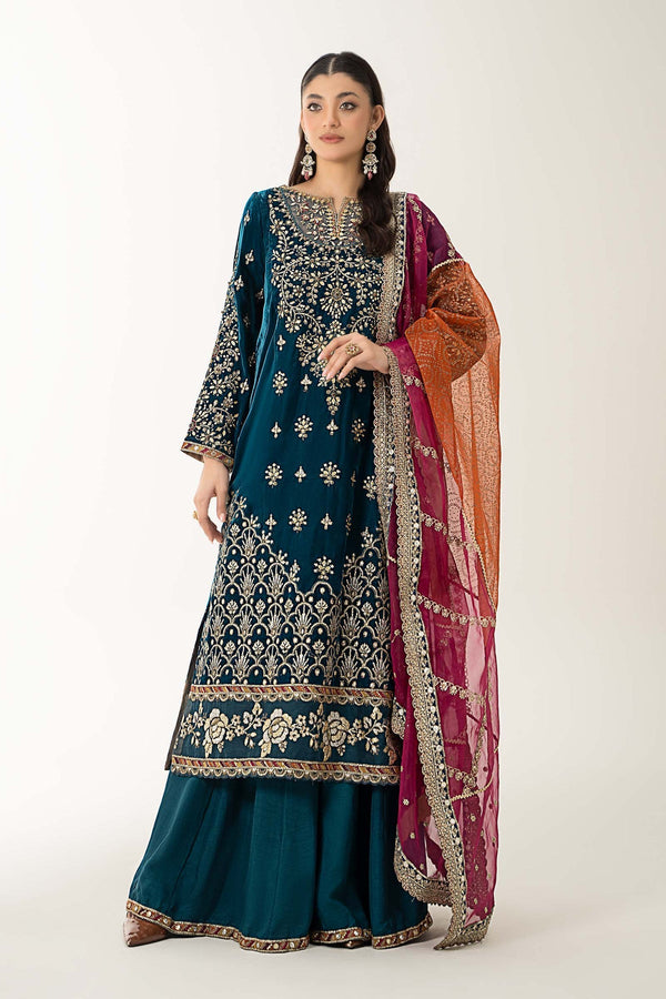 Maria B | Formal Wears | SF-W24-05 by Maria B - Designer Dress - Type: Ladies Clothes - Available at Libayah - 100% Original