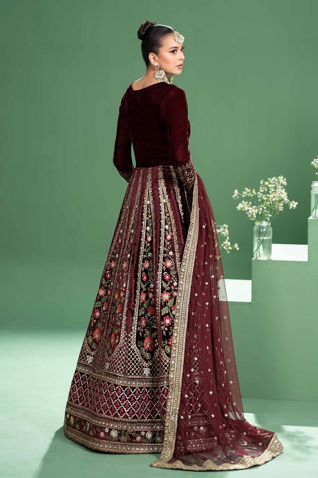 Maria b | Formal Wears | SF-W24-17 by Maria B - Designer Dress - Type: Formal - Available at Libayah - 100% Original