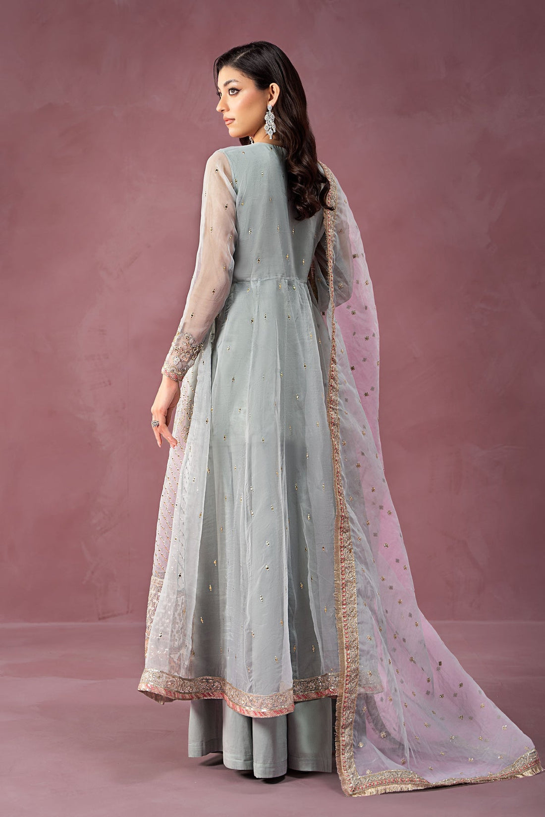 Maria B | Formal Wears | SF-W24-19 by Maria B - Designer Dress - Type: Ladies Clothes - Available at Libayah - 100% Original