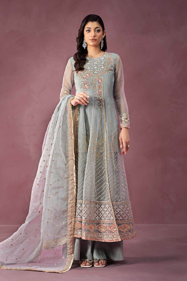 Maria B | Formal Wears | SF-W24-19 by Maria B - Designer Dress - Type: Ladies Clothes - Available at Libayah - 100% Original