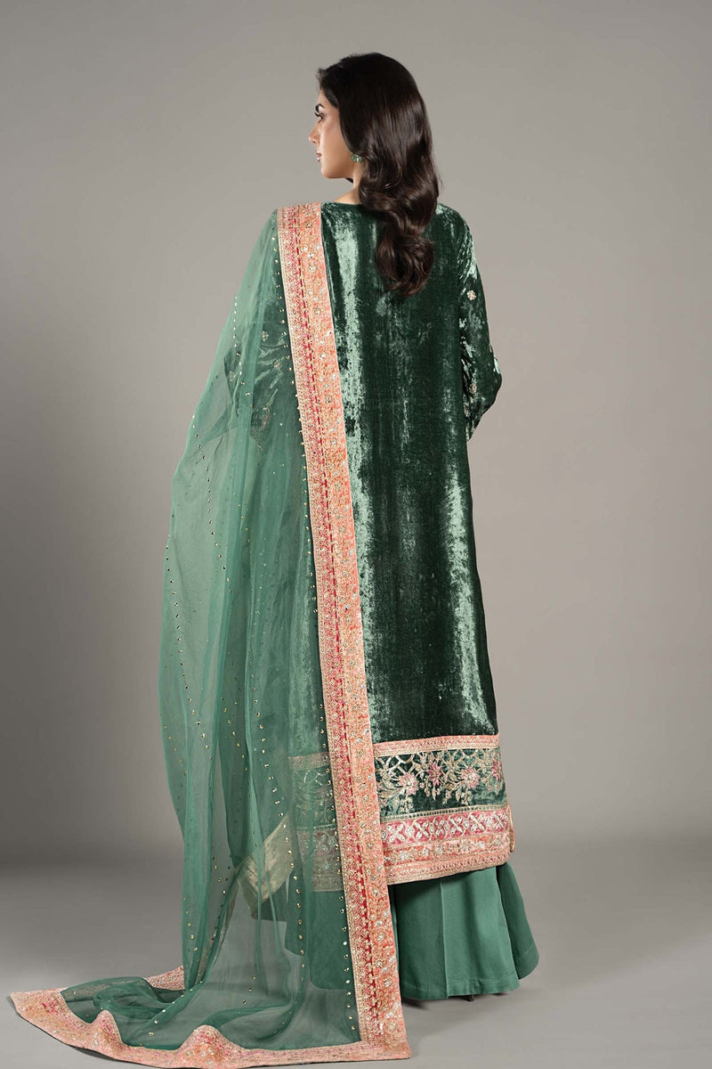 Maria B | Formal Wears | SF-W24-21 by Maria B - Designer Dress - Type: Ladies Clothes - Available at Libayah - 100% Original