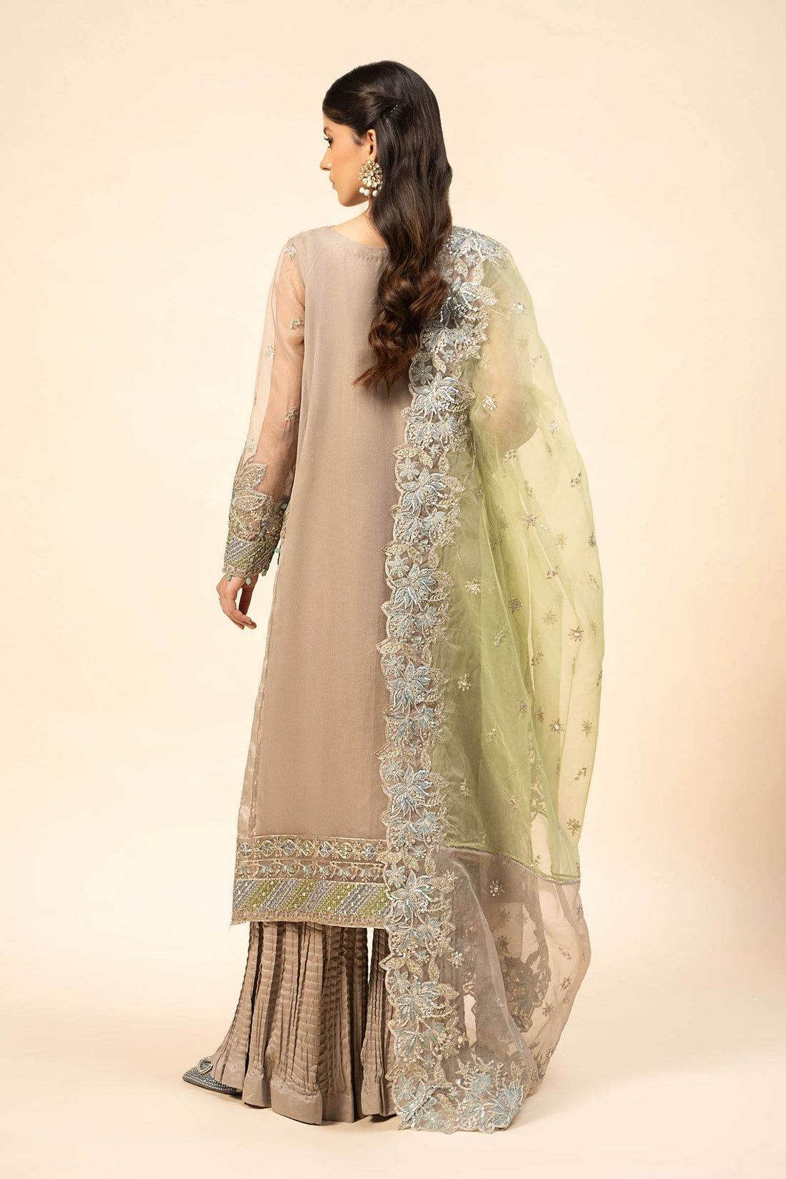 Maria B | Formal Wears | SF-W24-27 by Maria B - Designer Dress - Type: Ladies Clothes - Available at Libayah - 100% Original