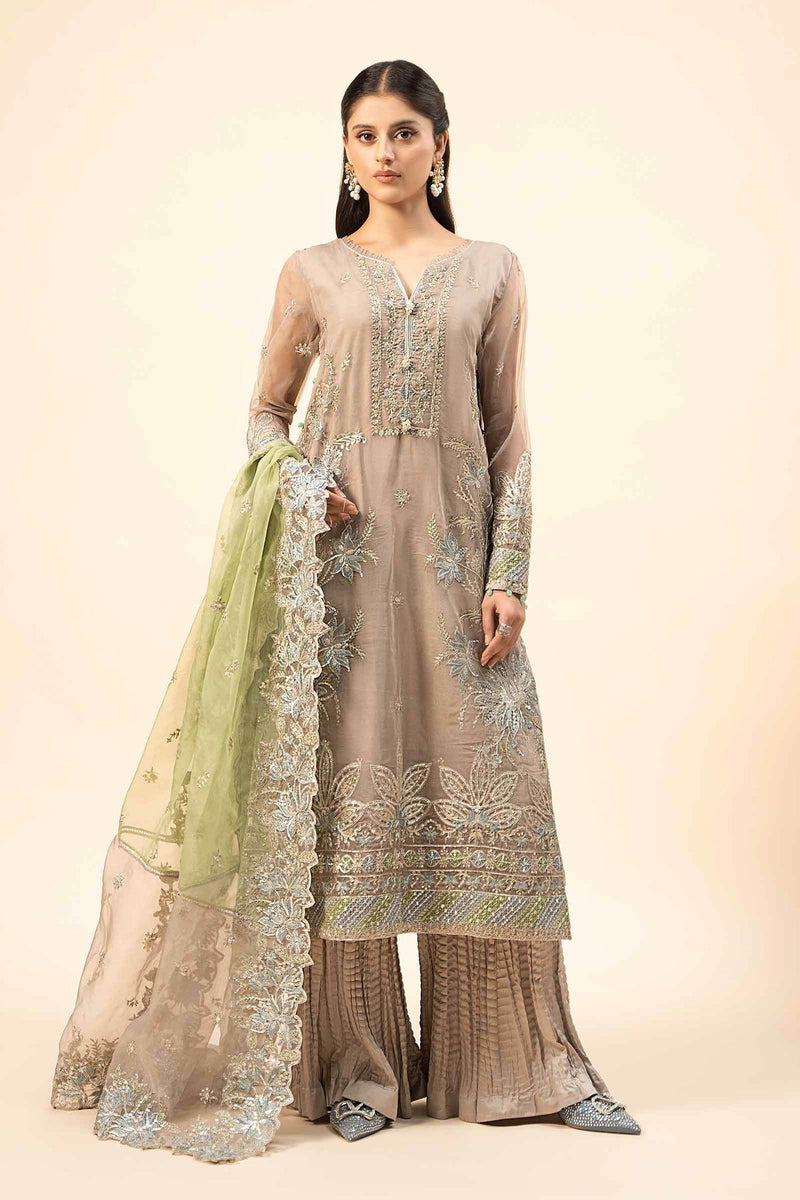 Maria B | Formal Wears | SF-W24-27 by Maria B - Designer Dress - Type: Ladies Clothes - Available at Libayah - 100% Original