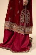Maria B | Formal Wears | Velvet Suit | SF-W24-29 by Maria B - Designer Dress - Type: Ladies Clothes - Available at Libayah - 100% Original