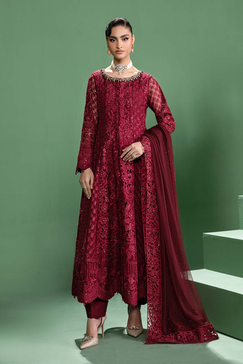 Maria b | Formal Wears | SF-W24-46 by Maria B - Designer Dress - Type: Formal - Available at Libayah - 100% Original