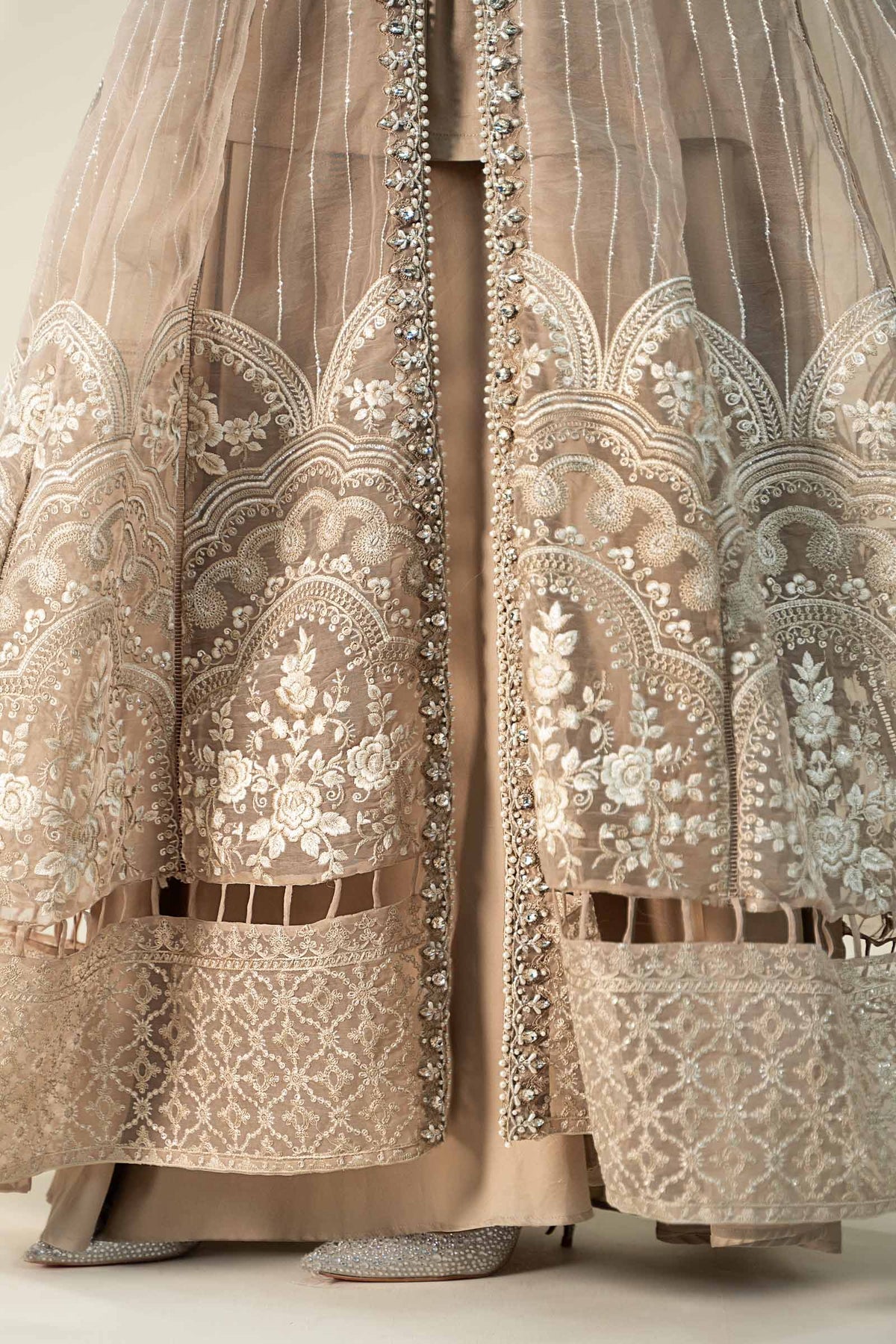 Maria B | Formal Wears | Organza Suit | SF-W24-70 by Maria B - Designer Dress - Type: Ladies Clothes - Available at Libayah - 100% Original