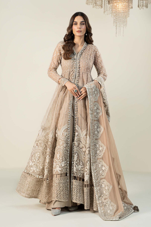 Maria B | Formal Wears | Organza Suit | SF-W24-70 by Maria B - Designer Dress - Type: Ladies Clothes - Available at Libayah - 100% Original