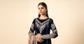 Maria B | Formal Wears | Velvet Suit | SF-W24-80 by Maria B - Designer Dress - Type: Ladies Clothes - Available at Libayah - 100% Original