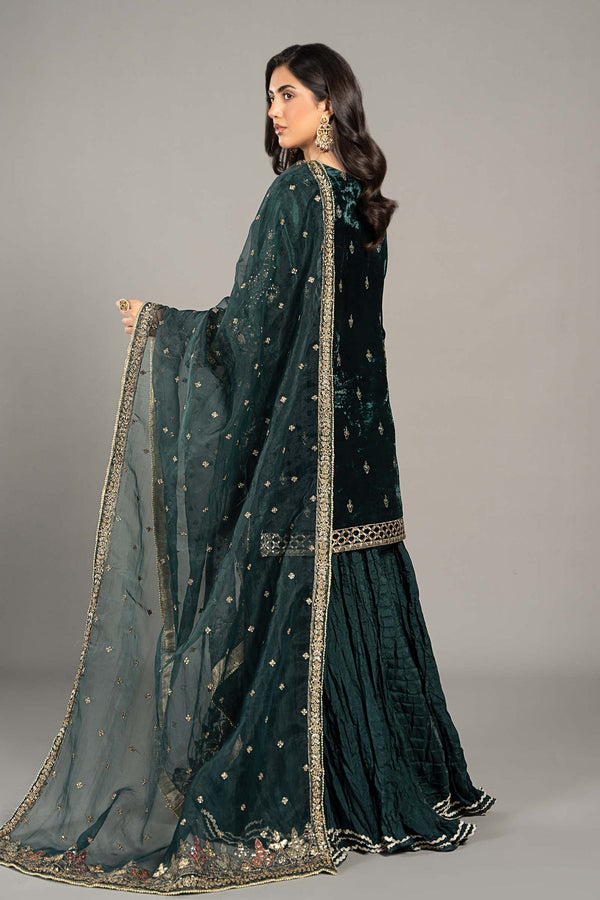 Maria B | Formal Wears | SF-W24-87 by Maria B - Designer Dress - Type: Ladies Clothes - Available at Libayah - 100% Original
