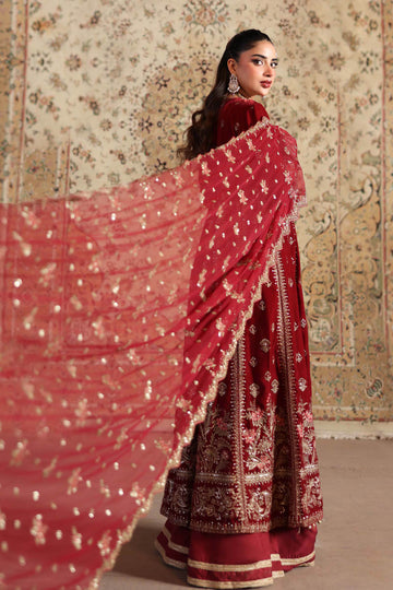 Maria B | Shehnai Luxury Formals | SF-W25-01 by Maria B - Designer Dress - Type : Ladies Clothes - Available at Libayah - 100% Original 