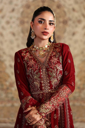 Maria B | Shehnai Luxury Formals | SF-W25-01 by Maria B - Designer Dress - Type : Ladies Clothes - Available at Libayah - 100% Original 