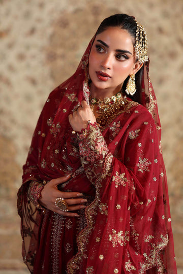 Maria B | Shehnai Luxury Formals | SF-W25-01 by Maria B - Designer Dress - Type : Ladies Clothes - Available at Libayah - 100% Original 