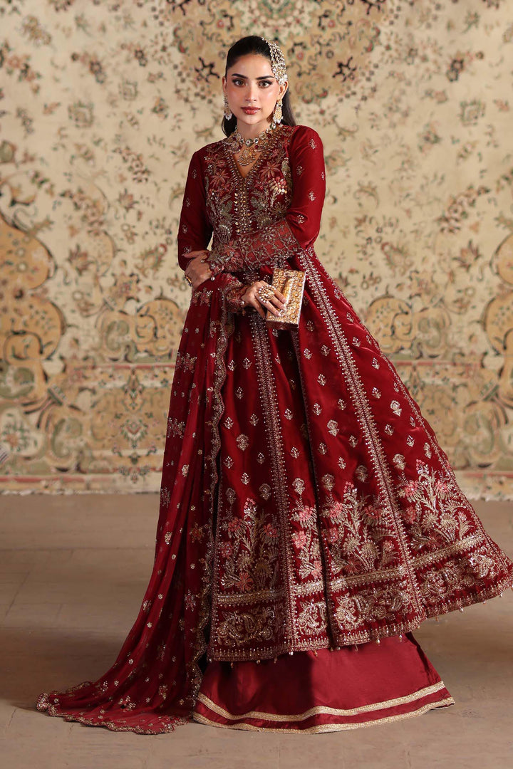Maria B | Shehnai Luxury Formals | SF-W25-01 by Maria B - Designer Dress - Type : Ladies Clothes - Available at Libayah - 100% Original 