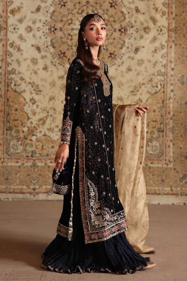 Maria B | Shehnai Luxury Formals | SF-W25-09 by Maria B - Designer Dress - Type : Ladies Clothes - Available at Libayah - 100% Original 