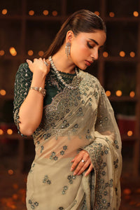 Maria B | Shehnai Luxury Formals | SF-W25-36 by Maria B - Designer Dress - Type : Ladies Clothes - Available at Libayah - 100% Original 