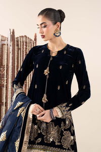 Maria B | Pre Fall 25 | SF-W25-43-Navy Blue by Maria B - Designer Dress - Type : Ladies Clothes - Available at Libayah - 100% Original 